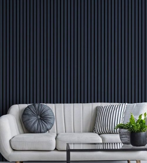 Alternative view of PVC WALL PANEL 3D ECO GRAY