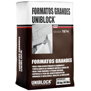 ADHESIVO FORMATOS GRANDES UBC 20 KG