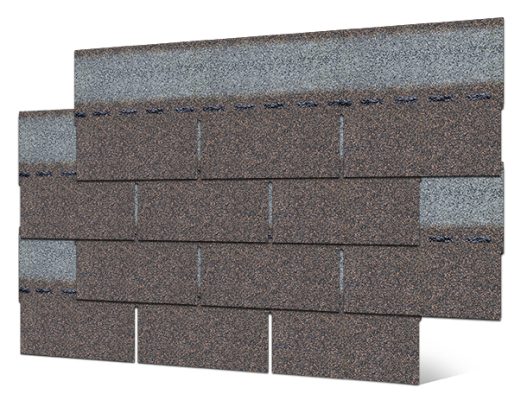 SHINGLE 2D CAFE DESGASTADO 3.10MT2